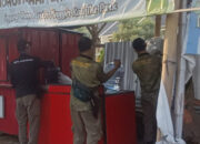Tiga Lapak PKL Liar dan Area Parkir Tak Berizin di Jalan Madukoro Ditertibkan