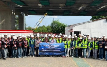 Belajar Langsung di Lapangan, Mahasiswa Teknik Sipil USM Kunjungi Proyek Tol Jogja–Solo