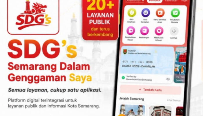 Satu Aplikasi untuk Semua Kebutuhan Warga, Wali Kota Semarang Ajak Masyarakat Manfaatkan SDGS