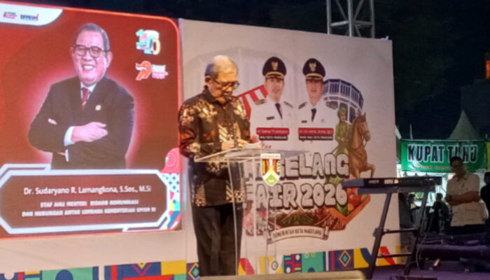 Magelang Fair 2026 Resmi Dibuka, Staf Ahli Menteri UMKM Apresiasi Komitmen Kota Magelang Majukan UMKM