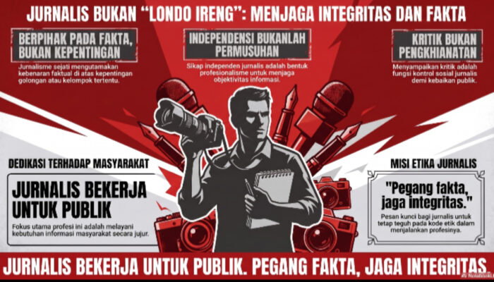 Wartawan Bukan “Londo Ireng”, Profesi Jurnalistik Bekerja untuk Kepentingan Publik