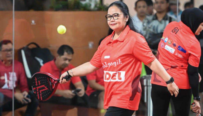 Wali Kota Semarang Gelar Pertandingan Persahabatan Padel Bersama Insan Pers