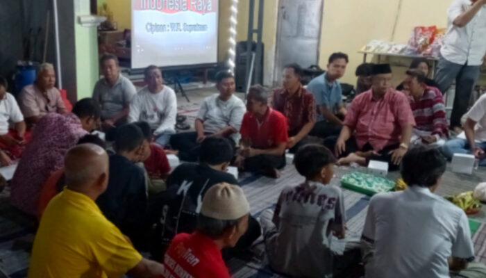 Malam Tasyakuran HUT ke-81 RI, Warga Jalan Depok I RT 06/RW 10 Pedurungan Tengah Jaga Tradisi Guyub Rukun