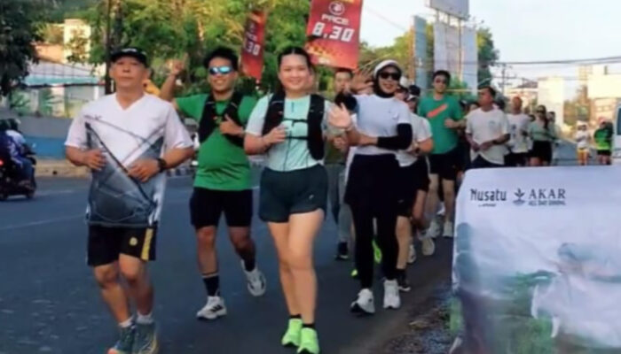 Lari Santai 3,45 Kilometer, Cara Seru Nusatu by Artotel Ajak Warga Sambut Akhir Pekan