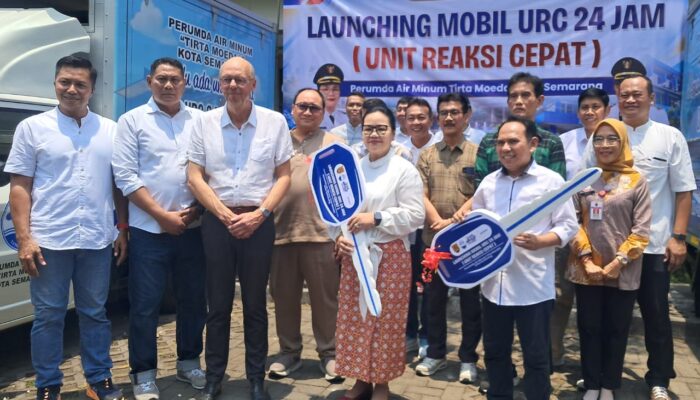 PDAM Tirta Moedal Kota Semarang Siagakan Tiga Mobil URC Untuk Layanan Cepat Pelanggan