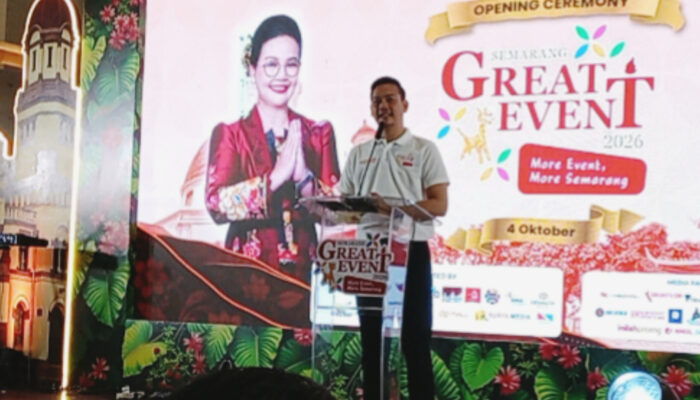 Semarang Great Event 2026 Dibuka, KADIN Jateng Bidik Wisatawan Singapura dan Malaysia