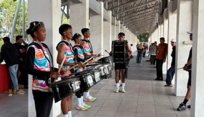 Raih 4 Medali di Hari Pertama, Drumband Kota Semarang Bidik Tambahan Emas di Porprov Jateng 2026