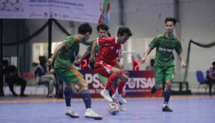 Futsal Kota Semarang Pesta Gol 11-1 atas Kota Tegal, Kebumen Menanti di Semifinal