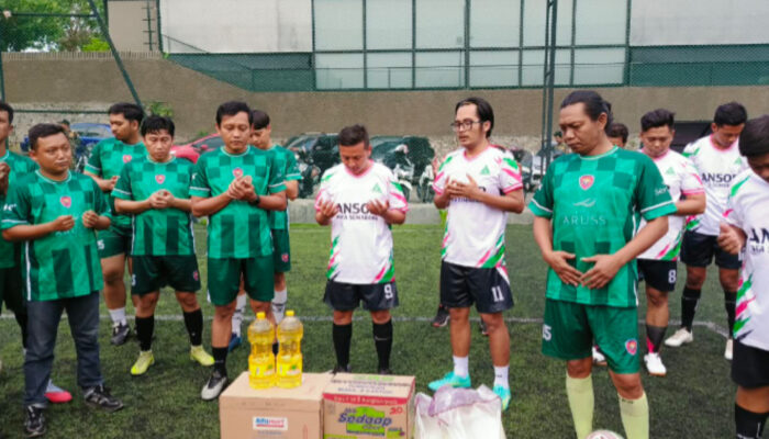 Dari Lapangan Mini Soccer, Jurnalis FC, Ansor, dan Alfamart Hadirkan Kebahagiaan bagi Anak Panti