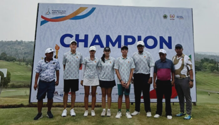 Tampil Gemilang, Golf Semarang Buka Porprov Jateng 2026 dengan Dua Medali Emas